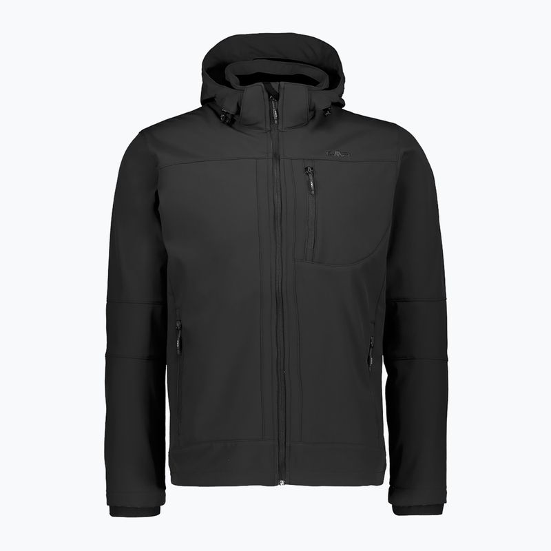 Férfi CMP Zip softshell dzseki fekete 3A01787N/U901