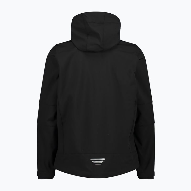 Férfi CMP Zip softshell dzseki fekete 3A01787N/U901 2