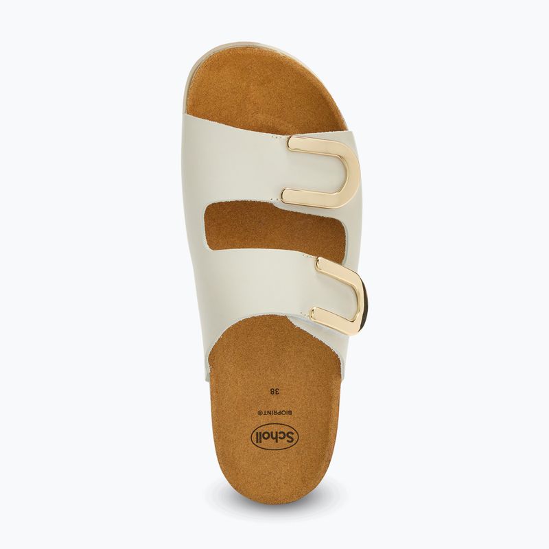Női papucs Scholl Montery 2 Straps Ad Med off white 4