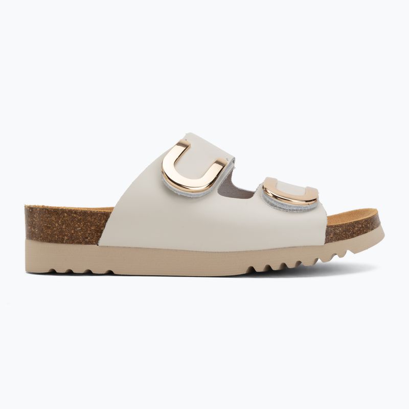 Női papucs Scholl Montery 2 Straps Ad Med off white 2