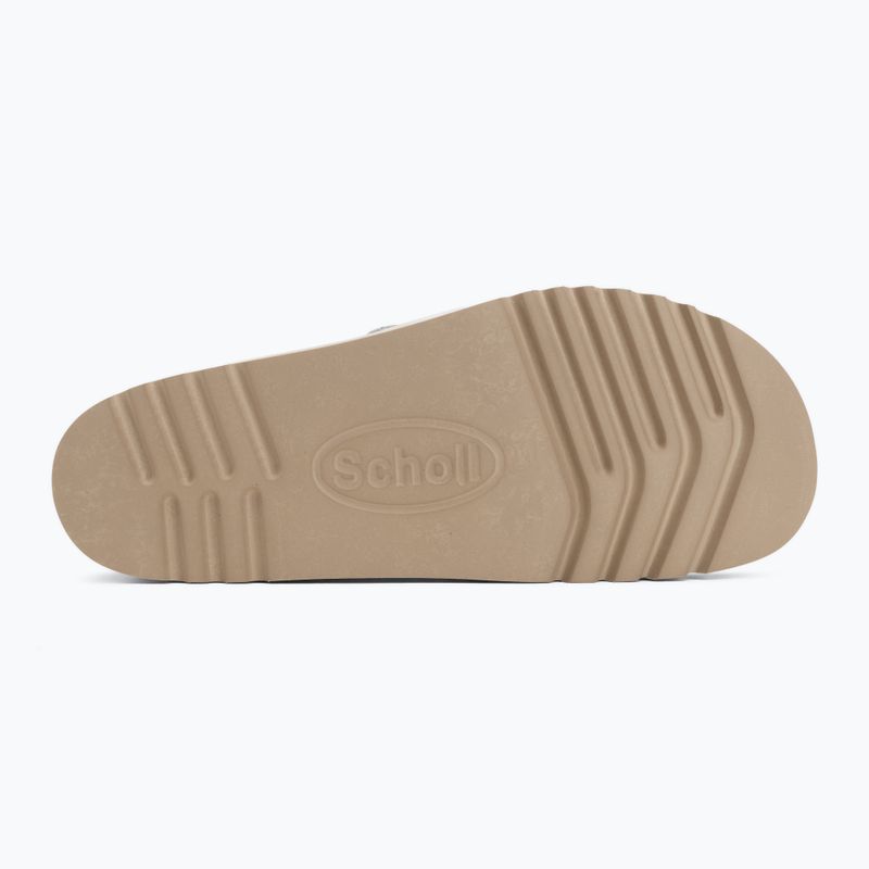 Női papucs Scholl Montery 2 Straps Ad Med off white 4