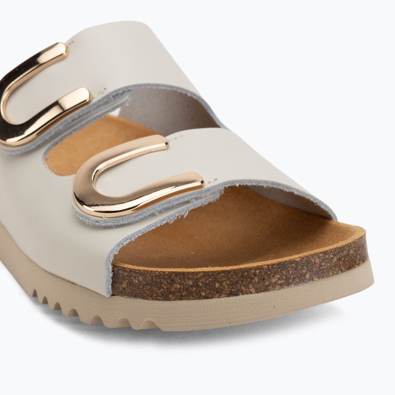 Női papucs Scholl Montery 2 Straps Ad Med off white 7