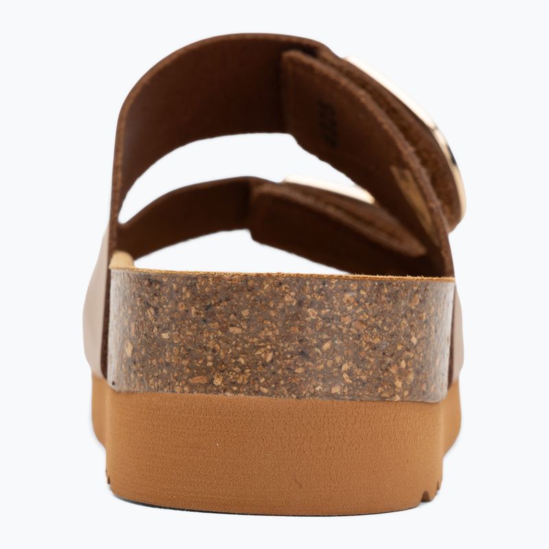 Női papucs Scholl Montery 2 Straps Ad Med cognac 6