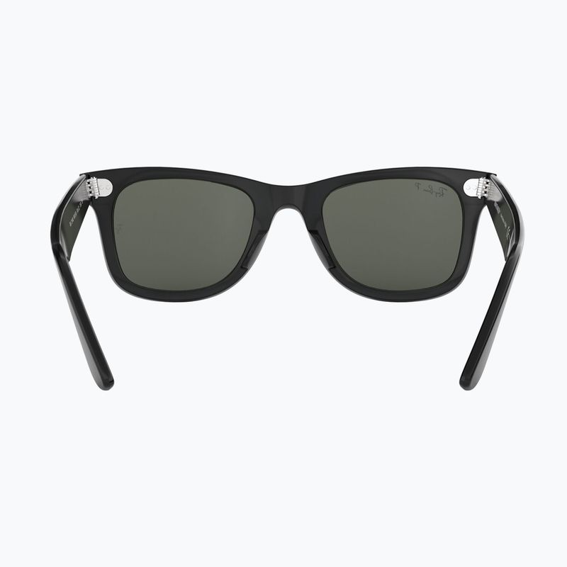Napszemüveg Ray-Ban Wayfarer Classic black/green polarized 5