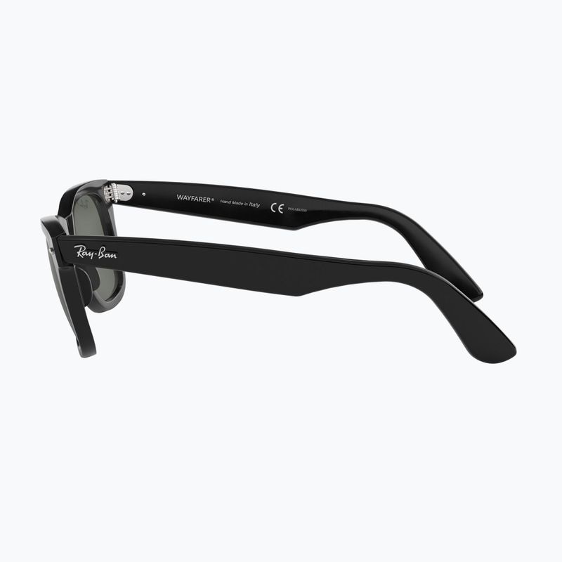 Napszemüveg Ray-Ban Wayfarer Classic black/green polarized 7