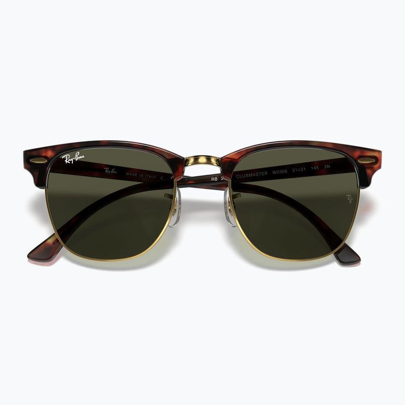 Napszemüveg Ray-Ban Clubmaster Classic tortoiseshell/gold 3