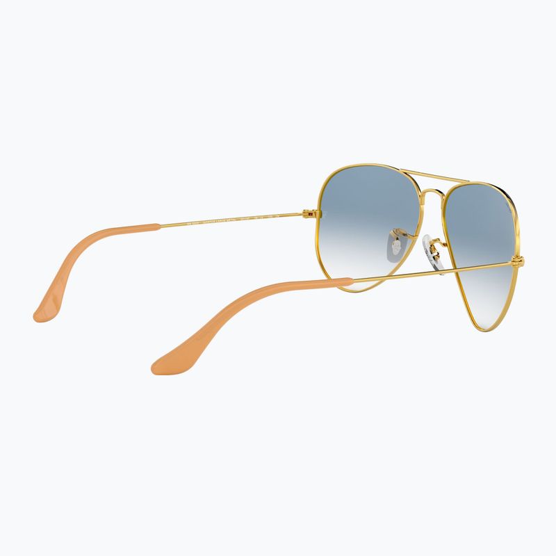 Napszemüveg Ray-Ban Aviator Classic arista gold/light blue 6