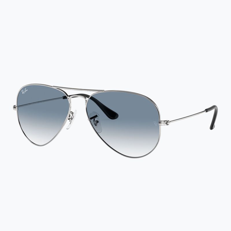 Napszemüveg Ray-Ban Aviator Classic silver/light blue 4