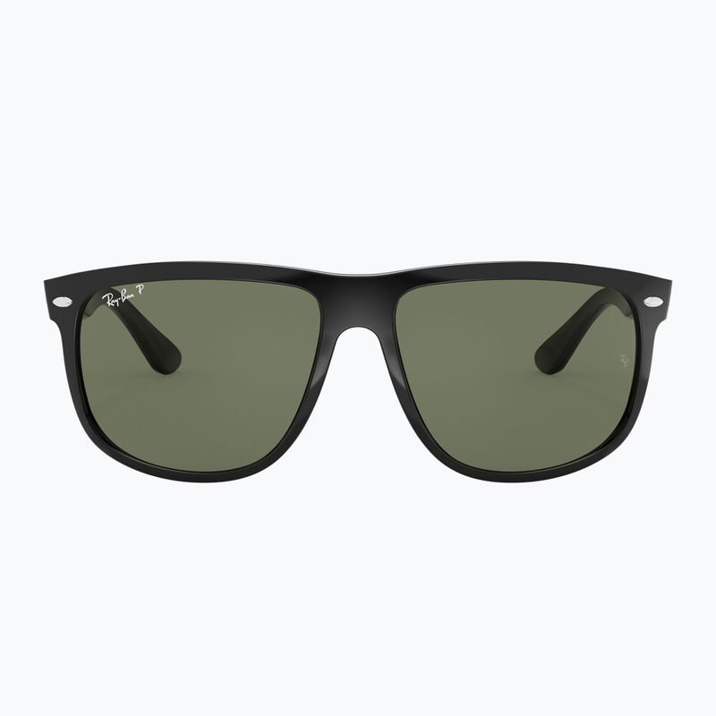 Napszemüveg Ray-Ban Boyfriend black/dark green polarized 2