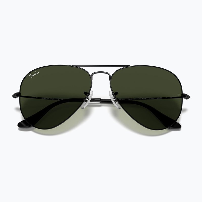 Napszemüveg Ray-Ban Aviator Classic black/green g-15 3