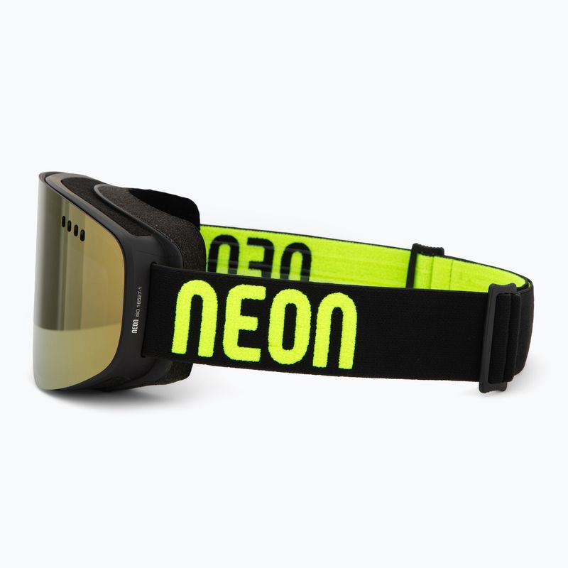 Síszemüveg Neon Light black/yellow/mirror gold 4