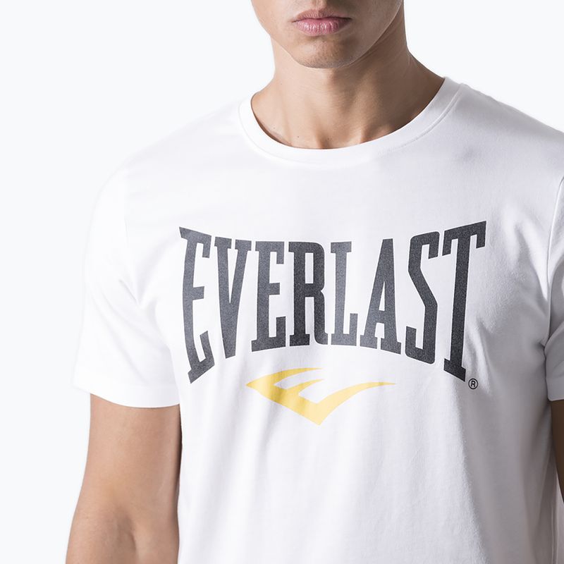 Férfi póló Everlast Iconic Logo off white 4