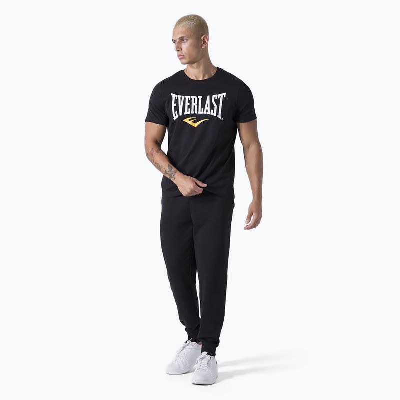 Férfi póló Everlast Iconic Logo black 2