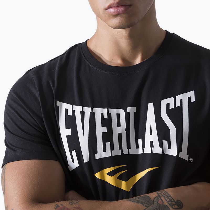 Férfi póló Everlast Iconic Logo black 4