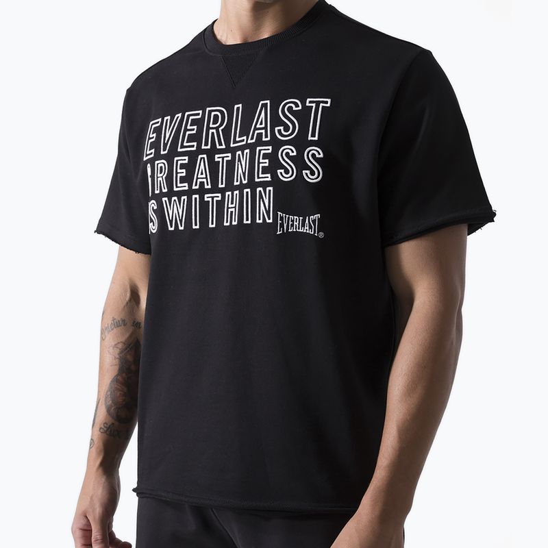 Férfi póló Everlast Neutrals black 4