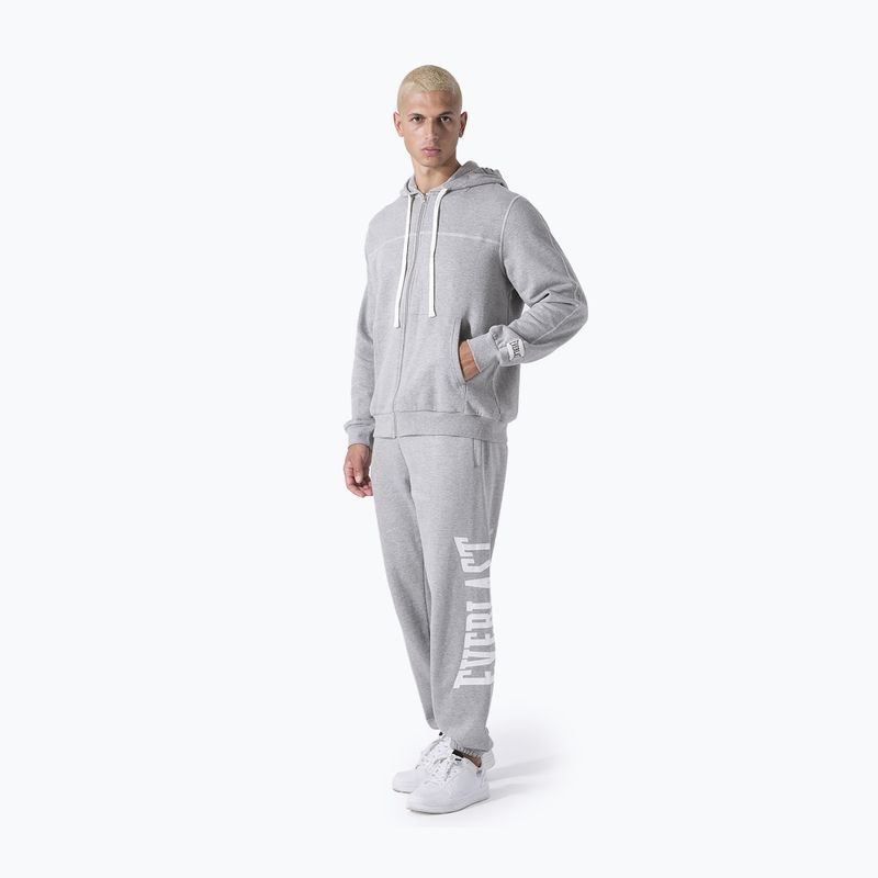 Férfi Everlast Exclusive Full Zip pulóver szürke/melange 2