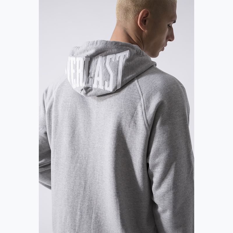 Férfi pulóver Everlast Exclusive Full Zip grey/melange 4
