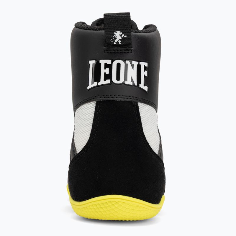 Bokszcipők LEONE 1947 Premium Boxing black/lime/black/lime 6