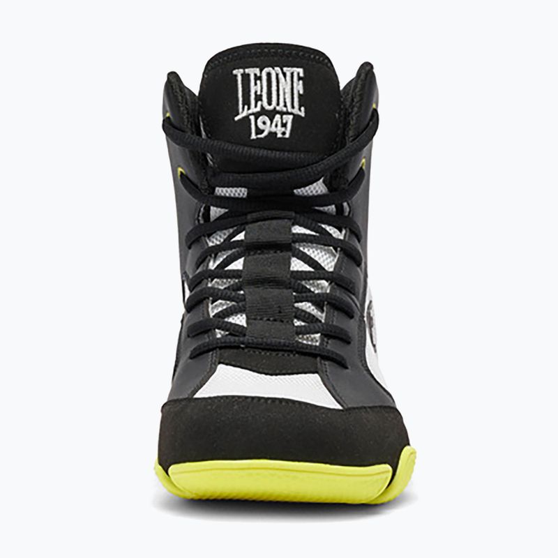 Bokszcipők LEONE 1947 Premium Boxing black/lime/black/lime 3