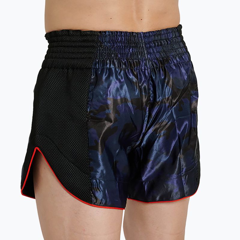 Férfi bokszshort Leone 1947 Camo Fight blue 2