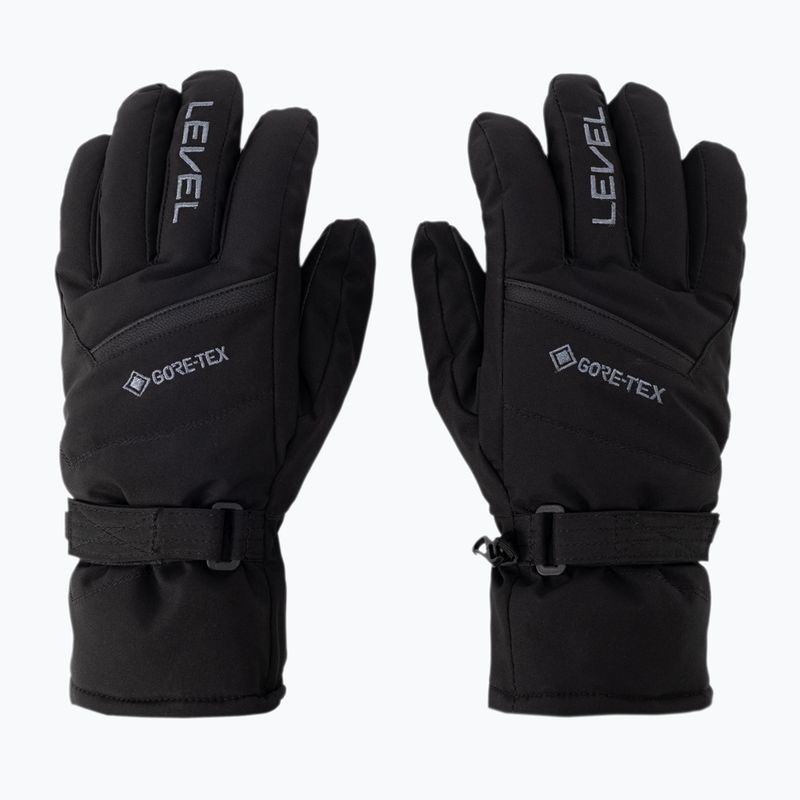Férfi Level Evolution Gore-Tex síelő kesztyű fekete 3336UG 3