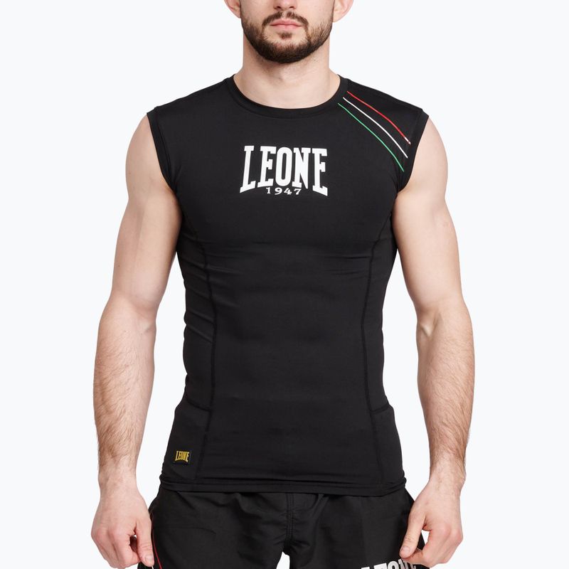 Edzés tank top LEONE 1947 Flag fekete