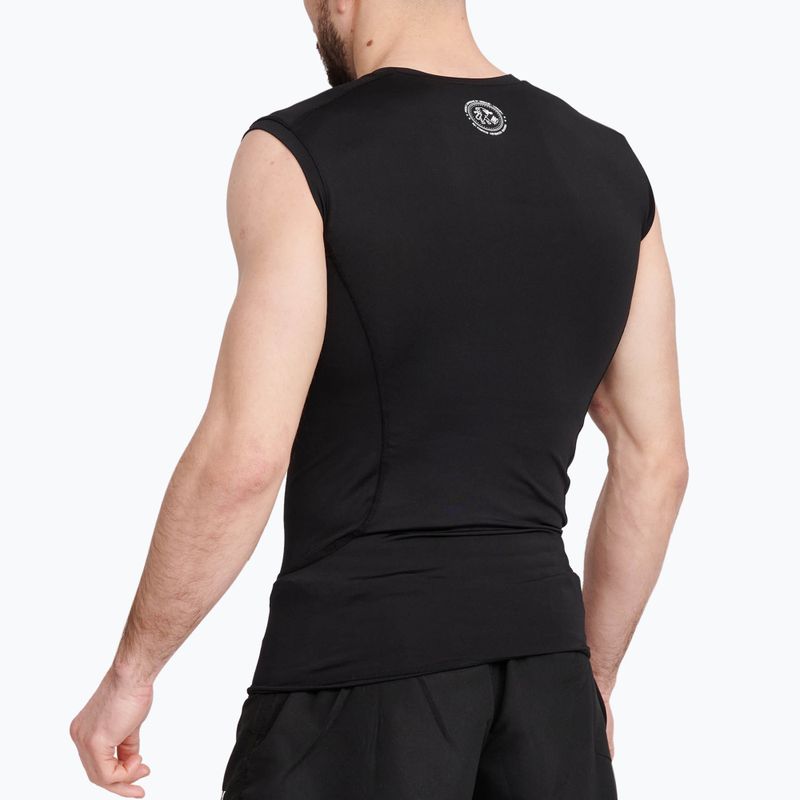 Edzés tank top LEONE 1947 Flag fekete 4