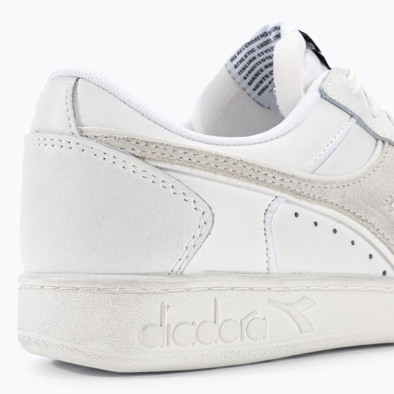 Diadora Magic Basket Low Icona Leather fehér/fehér cipő 9