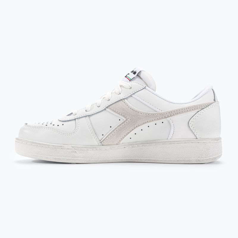 Diadora Magic Basket Low Icona Leather fehér/fehér cipő 10