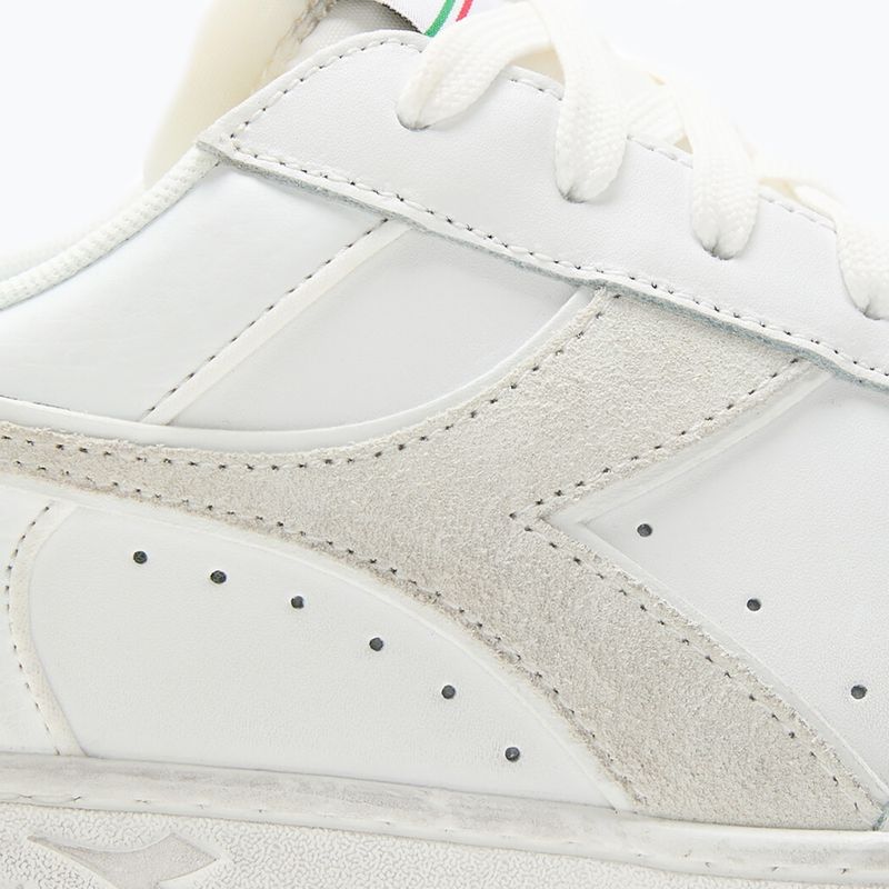 Diadora Magic Basket Low Icona Leather fehér/fehér cipő 15