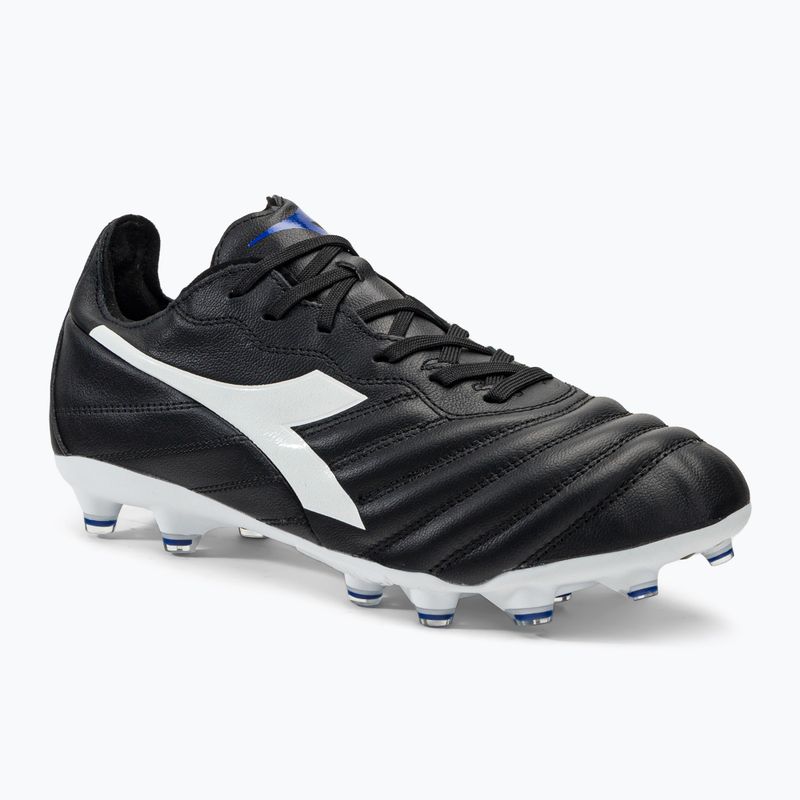 Férfi Diadora Brasil Elite 2 LT LP12 labdarúgó cipő fekete-fehér DD-101.179061-D0214-40