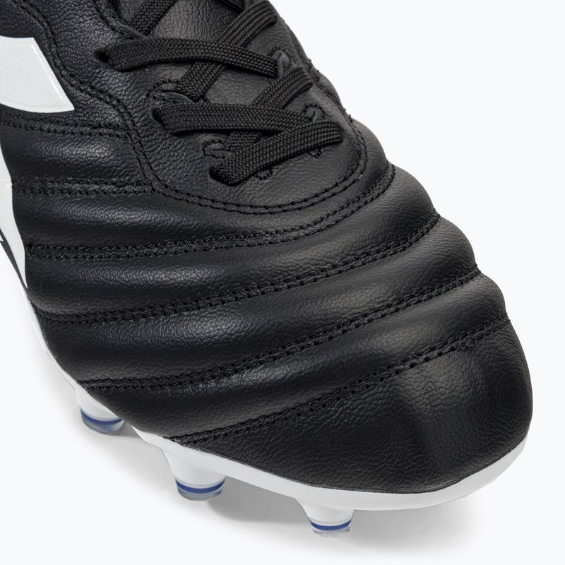 Férfi Diadora Brasil Elite 2 LT LP12 labdarúgó cipő fekete-fehér DD-101.179061-D0214-40 7