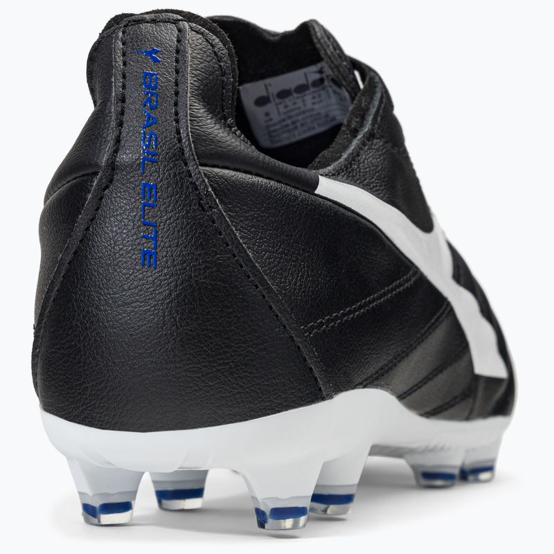 Férfi Diadora Brasil Elite 2 LT LP12 labdarúgó cipő fekete-fehér DD-101.179061-D0214-40 9