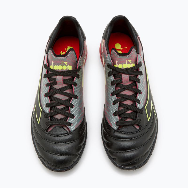 Férfi Diadora Brasil Elite Veloce R TFR futballcipő fekete és piros DD-101.179182-D0136-40 11