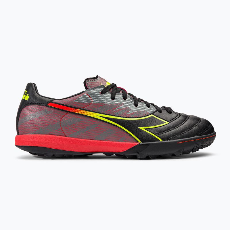 Férfi Diadora Brasil Elite Veloce R TFR futballcipő fekete és piros DD-101.179182-D0136-40 2