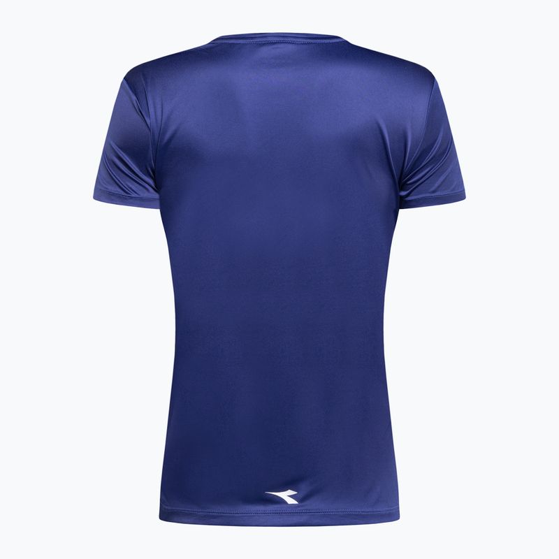 Női teniszpóló Diadora SS TS kék DD-102.179119-60013 2
