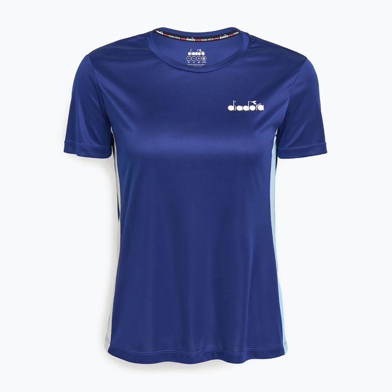 Női teniszpóló Diadora SS TS kék DD-102.179119-60013 4