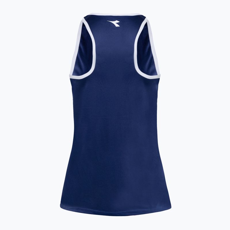 Női teniszpóló Diadora Core Tank kék DD-102.179174-60013 2