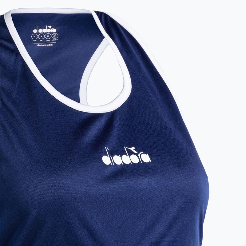 Női teniszpóló Diadora Core Tank kék DD-102.179174-60013 3