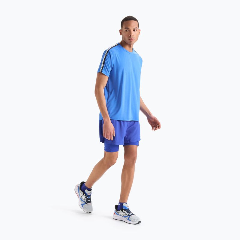 Férfi Diadora Double Layer Bermuda Be One futónadrág kék DD-102.179162-60050 3