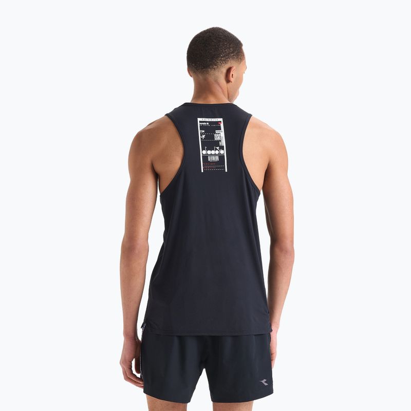 Férfi Diadora Super Light Tank Be One futótrikó fekete DD-102.179161-80013 3