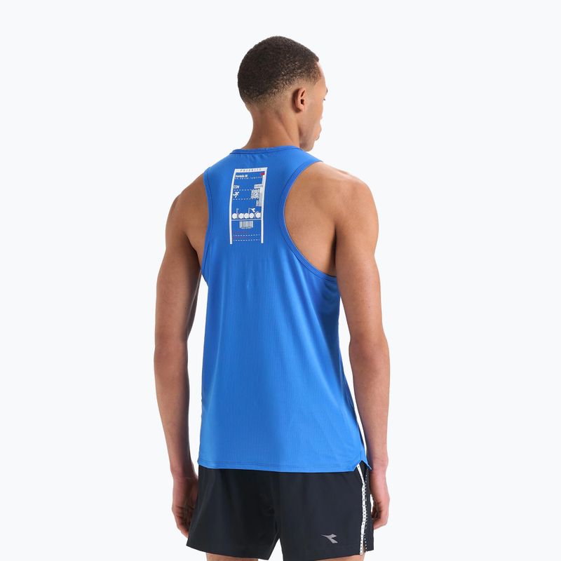 Férfi Diadora Super Light Tank Be One futópóló kék DD-102.179161-65045-S 3