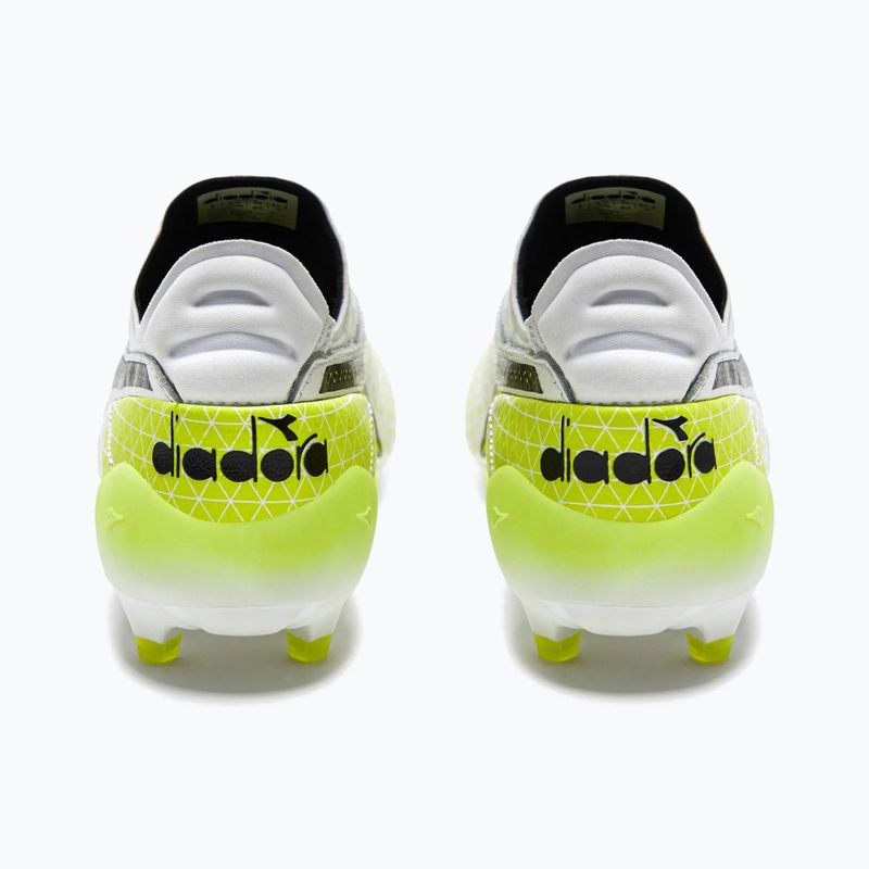 Férfi Diadora Brasil Elite Tech Tech GR LPX labdarúgó cipő fehér/fekete/fluo sárga 12