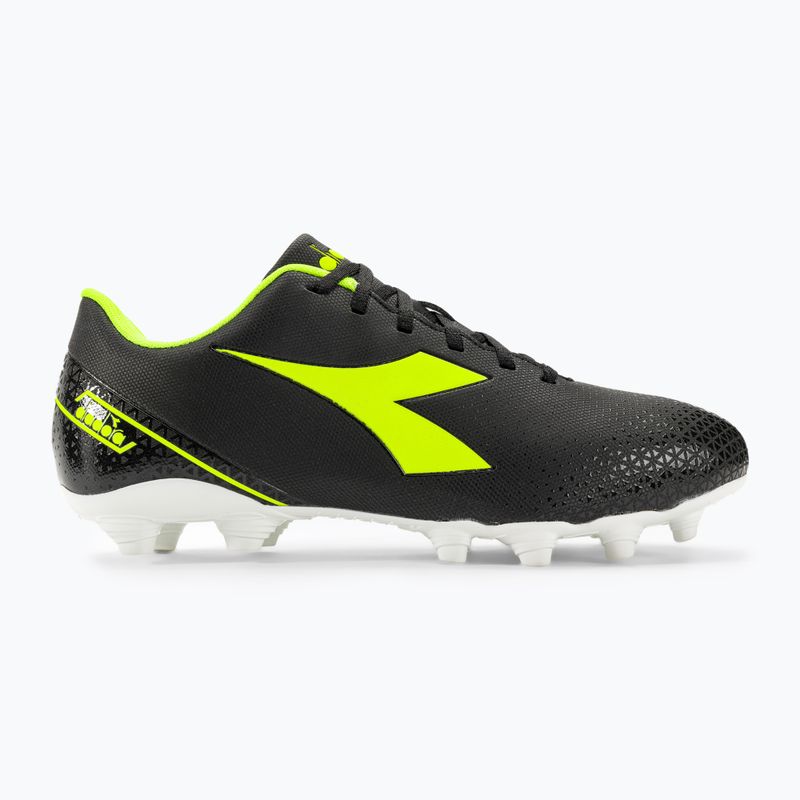 Férfi Diadora Pichichichi 6 MG14 fekete/sárga focicipő/fehér futballcipő 2