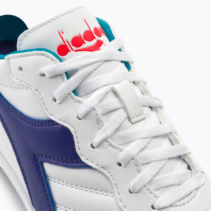 Férfi futballcipő Diadora Brasil 2 R TFR fehér/navy 10