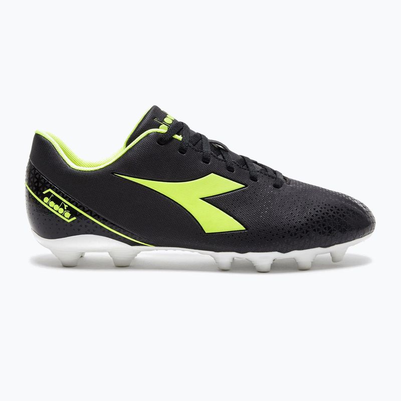 Férfi Diadora Pichichichi 6 MG14 fekete/sárga focicipő/fehér futballcipő 11