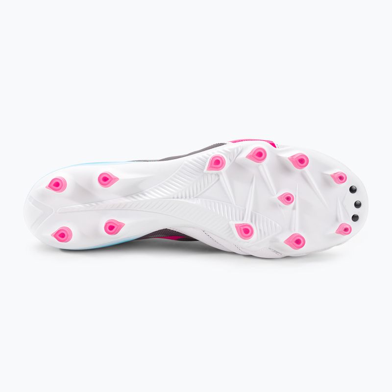 Férfi Diadora Brasil Elite Veloce GR ITA LPX futballcipő fehér/rózsaszín fluo/kék fluo 5