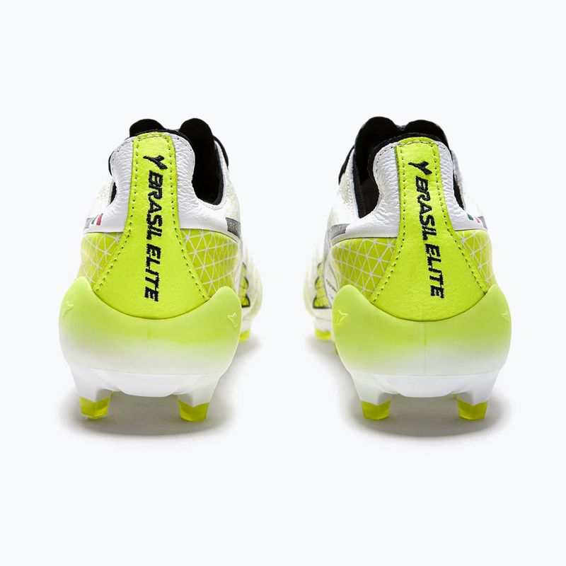 Férfi Diadora Brasil Elite Tech Tech GR ITA LPX futballcipő fehér/fekete/fluo sárga 12