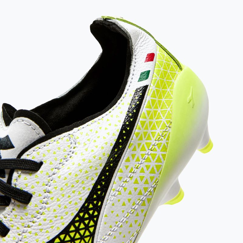 Férfi Diadora Brasil Elite Tech Tech GR ITA LPX futballcipő fehér/fekete/fluo sárga 16