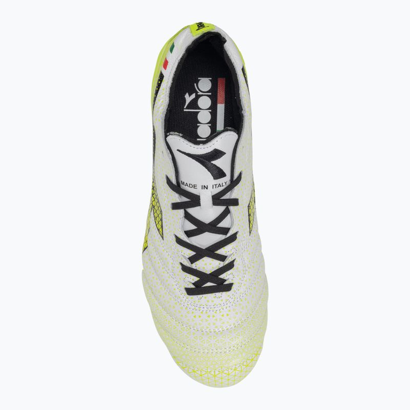 Férfi Diadora Brasil Elite Tech Tech GR ITA LPX futballcipő fehér/fekete/fluo sárga 6